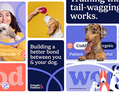 Friends & Fluffies: Brand Identity and Website Design