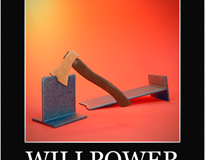 Willpower - Motivational Poster
