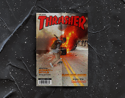 thrasher poster design (just for fun)