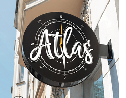 Atlas Bar Branding