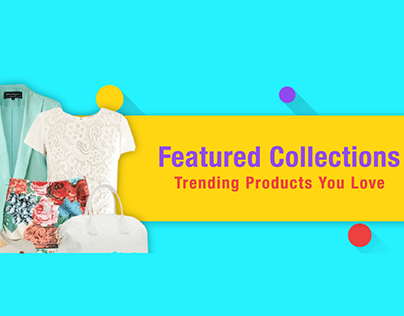 Website Feature Collections Category Banners