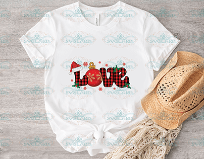 Loving Christmas Sublimation Download
