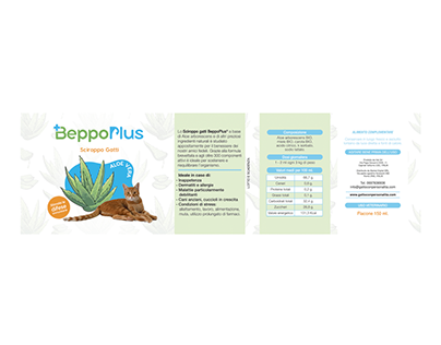 Packaging & Labeling - Sciroppo per Gatti "Beppo Plus"