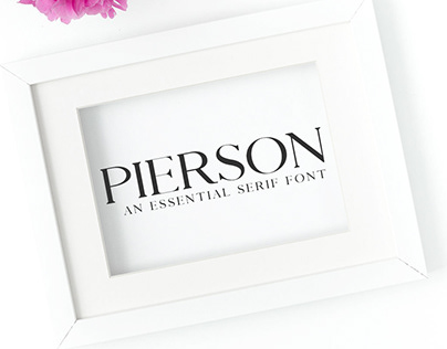Pierson Serif Font (Download)