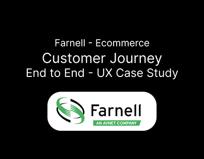 Farnell Ecommerce End to End UX Case Study