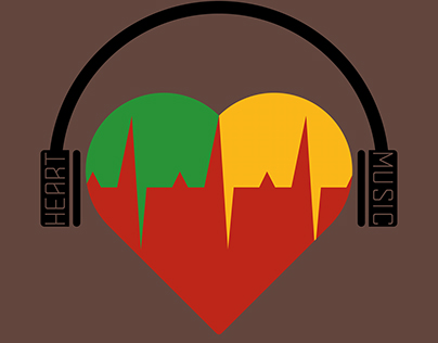 Heart Music- Reggae poster