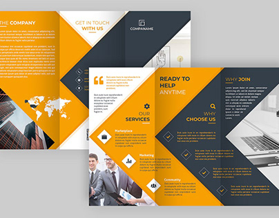 OLX Trifold Brochure on Behance