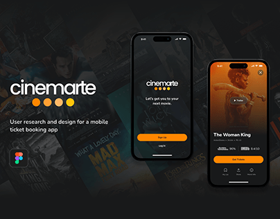 Project thumbnail - Movie Ticketing App UI/UX Case Study