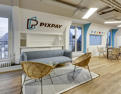 Pixpay Workplace - Paris Office Branding