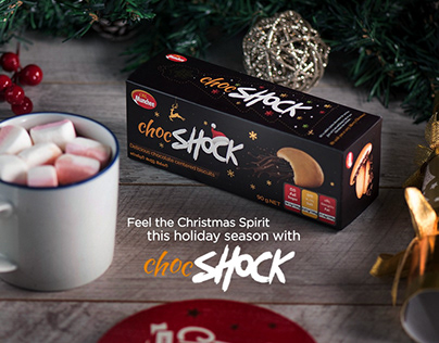 Christmas Product Shoot for Munchee Choc Shock