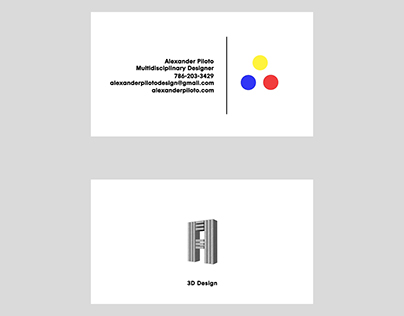 Animated Business Card