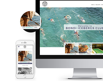 Bondi Icebergs Club | Website Design