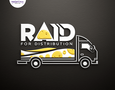 Logo design for "RAID FOR DISTRIBUTION"