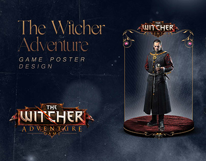 The Wicher Adventure Game Poster Design