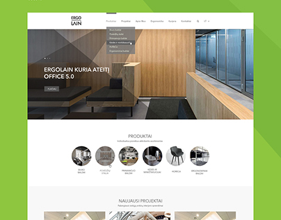 Office furniture representative website
