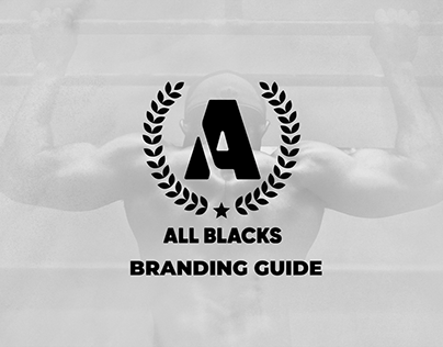 All Blacks Fitness Branding Guide (2019)