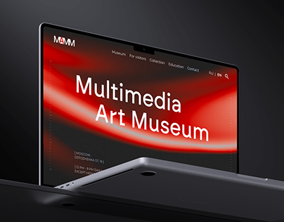 Multimedia art museum | Redesign Website