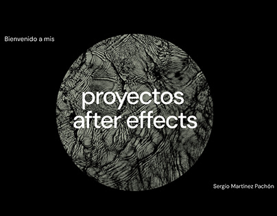 Proyectos Affter Effects