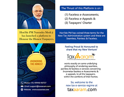 Best Tax Planning and Compliances E-Services - Taxaaram