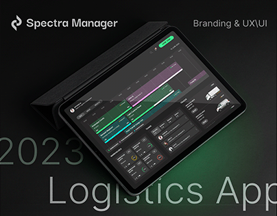 Spectra Manager - Logistics App Branding & UX\UI