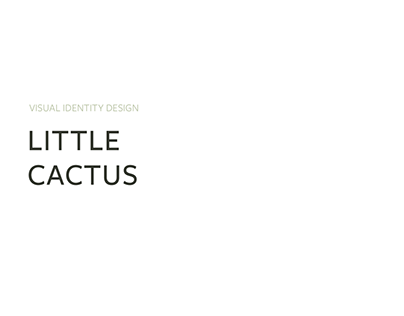 Little Cactus | Visual Identity Design