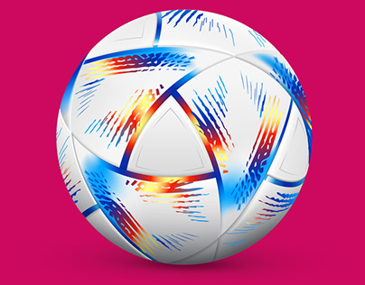 Soccer Ball Of World Cup Qatar 2022 Free Vector and PNG