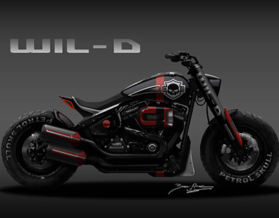Petrol Skull by WIL-D