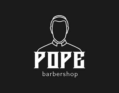 Logo for Barbershop Pope