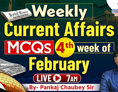 Weekly Current Affairs Thumbnail