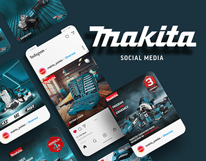 Project thumbnail - Makita Polska - Social media