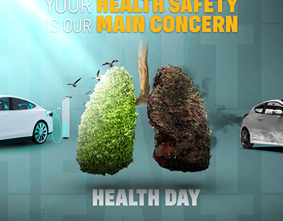 Creative Health Day Design | Electric cars