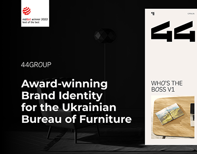 Brand Identity for the Ukrainian Bureau of Furniture