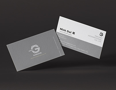 Business Card Design - AMMO GARAGE.