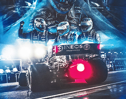 Valtteri Bottas Qatar GP Poster