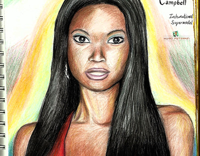 Carla Campbell Portrait - Jamaican Model