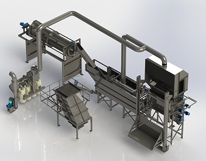 CFL Recycling Plant - 2tons/hr
