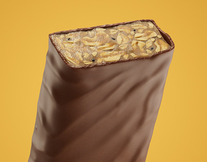 3D Peanut Butter Chocolate Bar