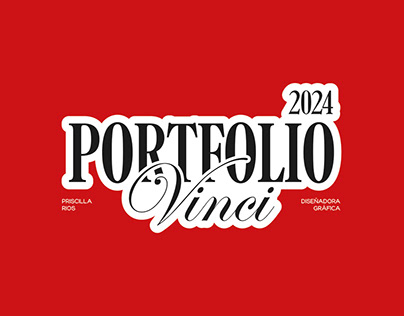 PORTFOLIO 2024 DESING GRAPHIC . VINCI