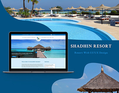 Resort Web UI/UX Design