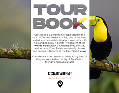 Trabajo TOUR BOOK Costa Rica Refined