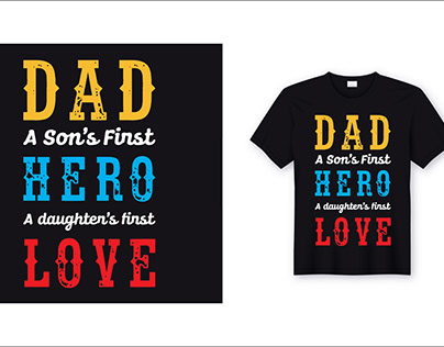 Father's day T-shirt design