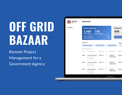 Off Grid Bazaar: Project Management SaaS