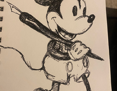 Mickey & his pen pal