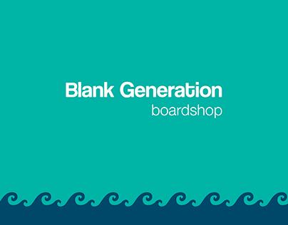 Blank Generation boardshop