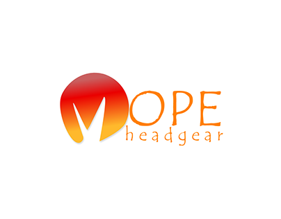 Mope Headgear | Logo Design | Minimalistic design |