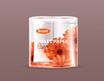 ​​​​​​​Tissue paper packaging design 