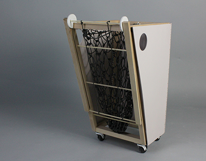 colaunder: a combination hamper/drying rack