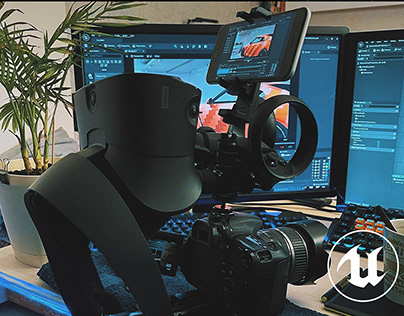 Virtual Production Real Camera Rig UE5
