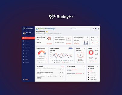 BuddyHr | Employee Self-Service Dashboard