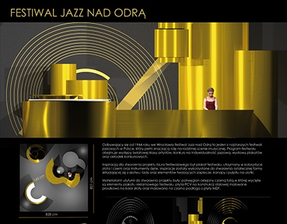 Projektowanie wystaw - biuro festiwalowe Jazz nad Odrą